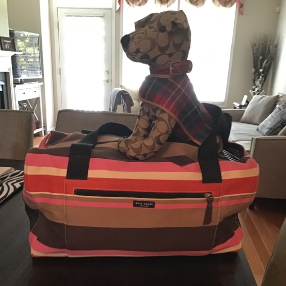 kate spade Small Pets Kate Spade Dog Carrier Poshmark